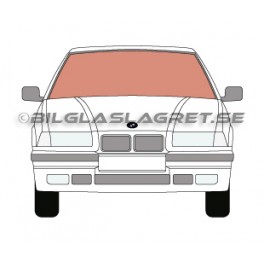 BMW E36 Vindruta