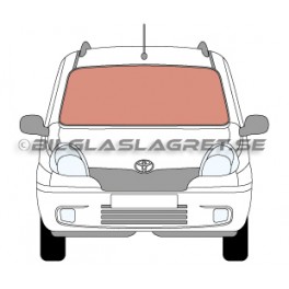 TOYOTA YARIS VERSO VINDRUTA LIST / RAM