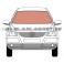 VW FOX VINDRUTA
